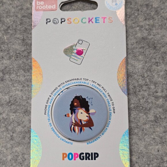 be rooted Leo Popsockets Single Grip & Stand Universal Phones and Tablet Holder - Picture 1 of 5